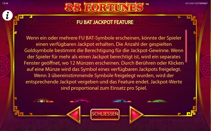 88 Fortunes Jackpot