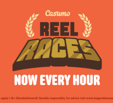 Casumo Reel Races jetzt jede Stunde