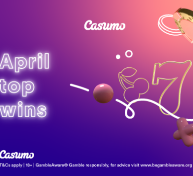 Top Gewinne im April auf Casumo